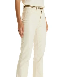 The Noli Shop Women's Aria Coated Flare Jean
