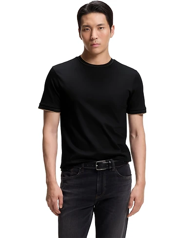 Boss by Hugo Men's Slim-Fit Cotton Crew Neck T-Shirt