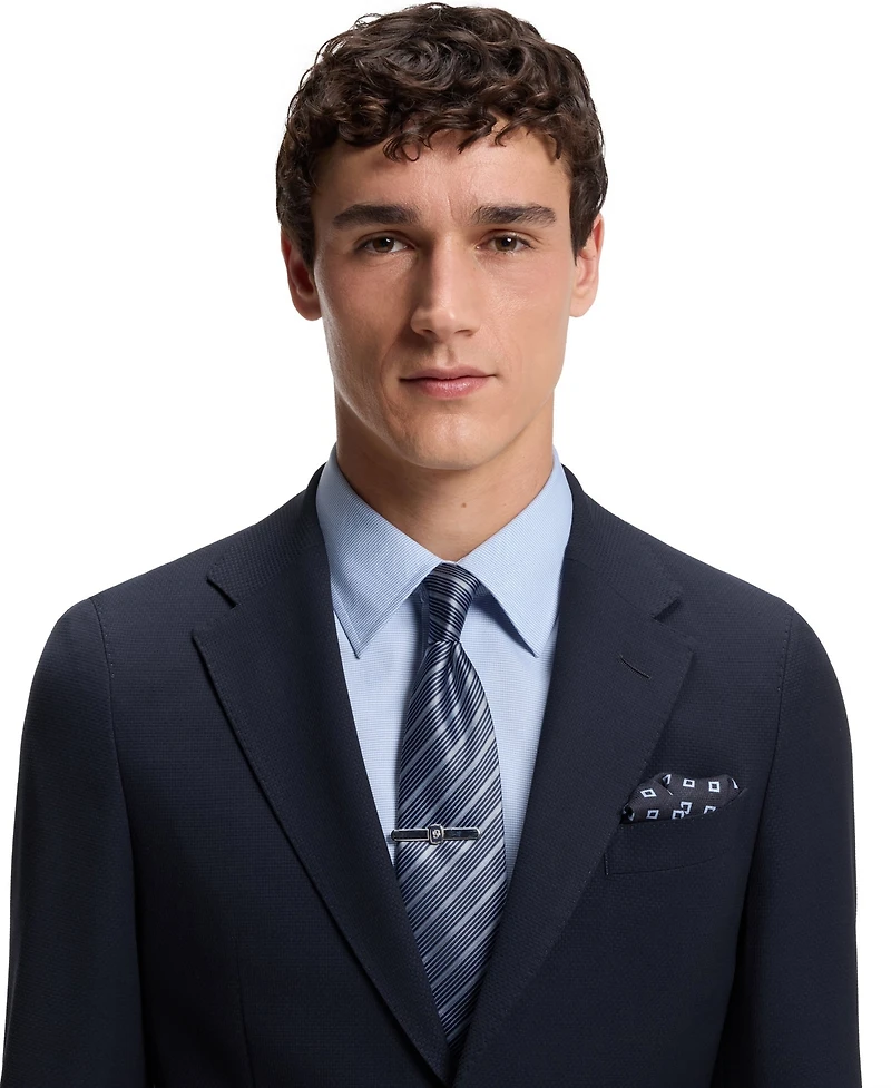 Boss by Hugo Men's Virgin Wool-Silk Slim-Fit Blazer