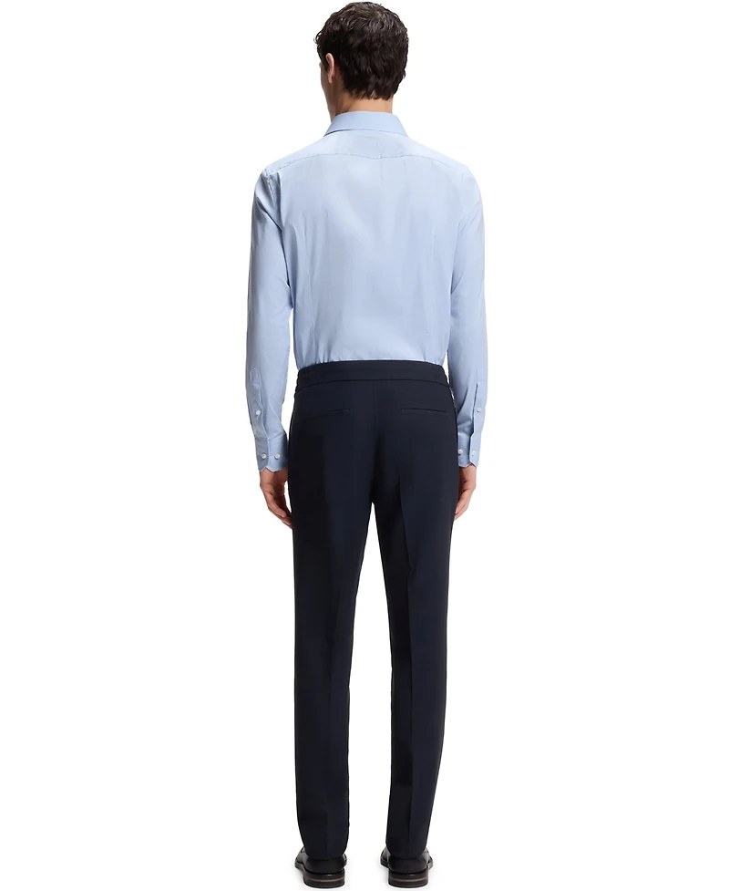 Boss by Hugo Boss Men's Virgin Wool-Silk Slim-Fit Pants