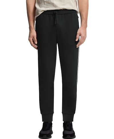 Boss by Hugo Men's Triangle-Jacquard Tracksuit Bottoms Pants