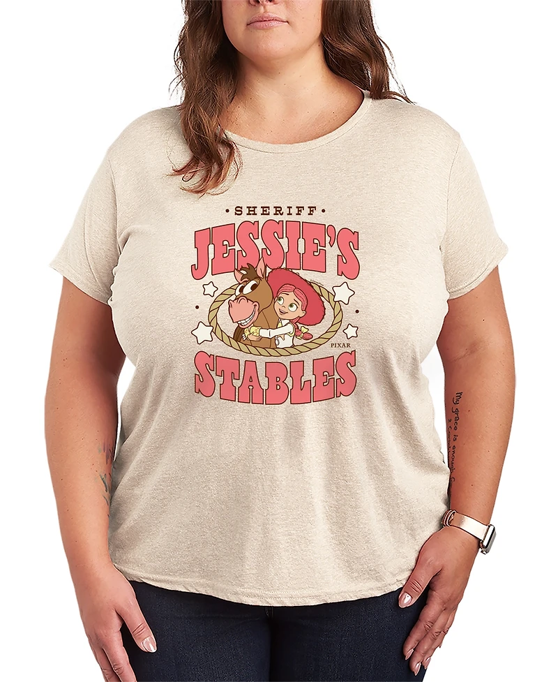 Hybrid Apparel Plus Toy Story 5 Sheriff Jessie Stables Short-Sleeve Graphic T-Shirt