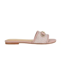 Guess Women's Hammin G Hardware Flat Slip-On Sandals