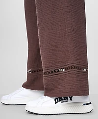 Dkny Jeans Women's Mid Rise Drawstring Pants