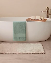 French Connection Solid Dobby 2-Pc. Bath Sheet Set, 33" x 63"