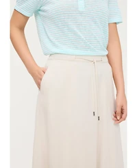 Olsen Women's Twill A-Line Skirt