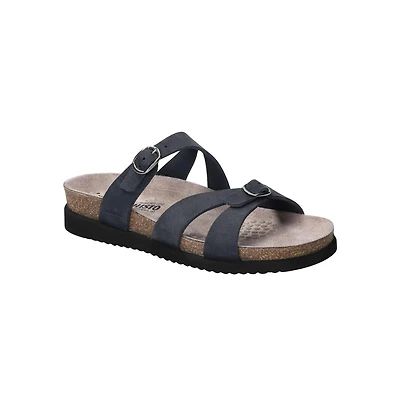 Mephisto Women's Hannel Velvet Leather Sandal