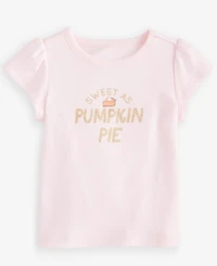 First Impressions Baby Girls' 3M-24M Short-Sleeve Pumpkin Pie T-Shirt, Macy's Exclusive