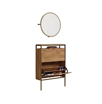 Sauder International Lux Storage Organizer, Sindoori Mango finish