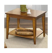 Liberty Furniture Industries, Inc. Lake House Square Lamp Table