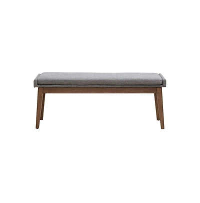 Liberty Furniture Industries, Inc. Linen Upholstered Dining Bench with Removable Cushion