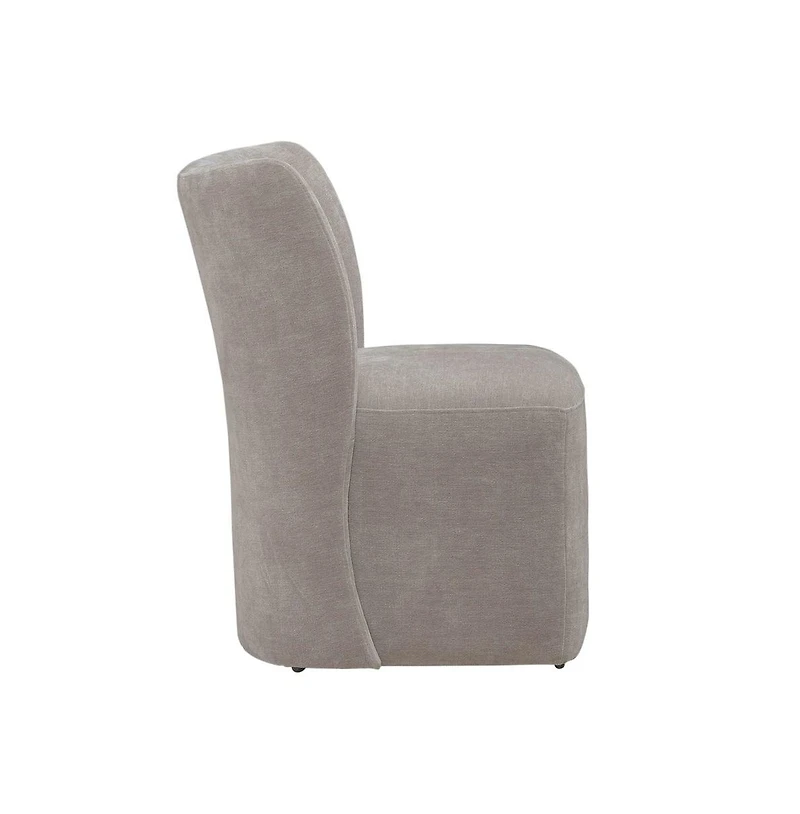 Liberty Furniture Industries, Inc. Accent Dining Chair with Castors - Square Back