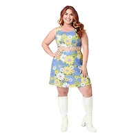 Smak Parlour Plus Gettin Groovy Mini Dress