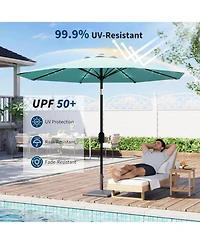 gaomon 9 Feet Outdoor Table Patio Umbrella