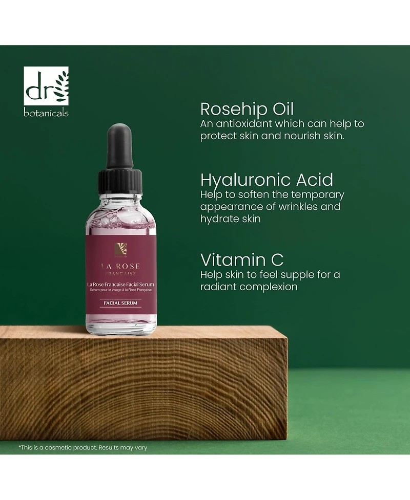 Dr. Botanicals La Rose Francaise Facial Serum 30milliliter