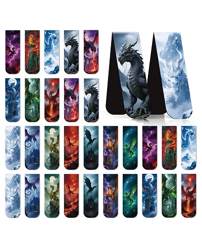 Gnuadz Dragon Magnetic Bookmark Animal Page Clip