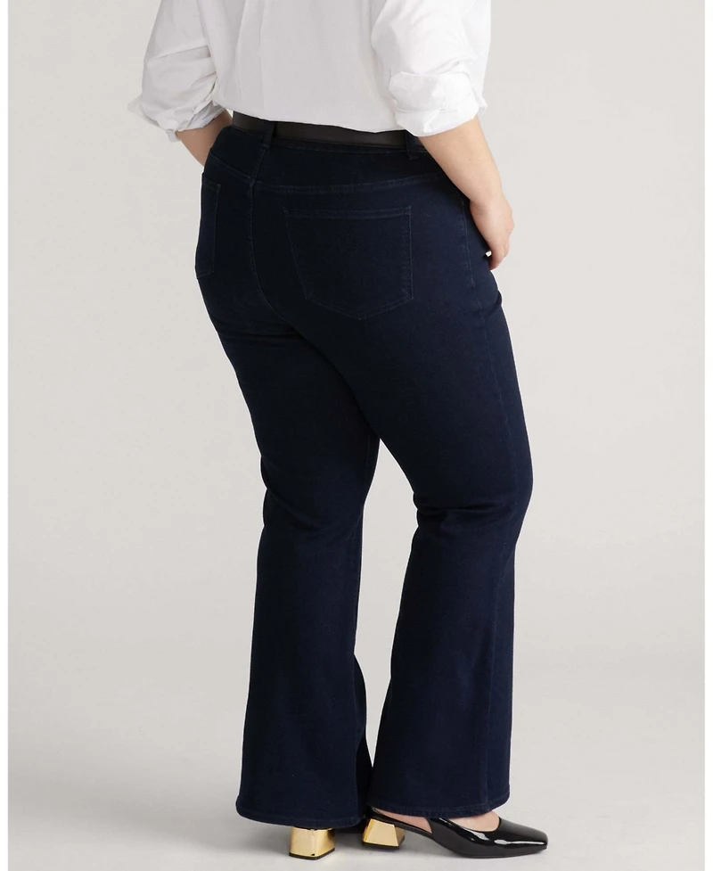 Universal Standard Women's Farrah High Rise Flared Jeans