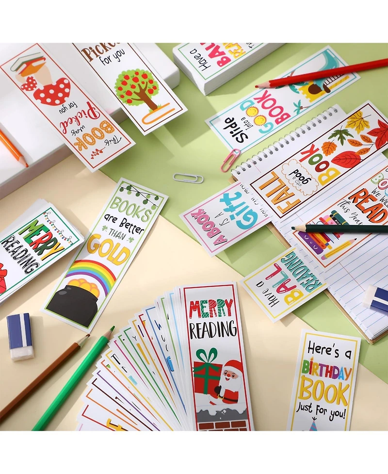 Gnuadz Bulk Bookmarks Classroom Reading Rewards School Prizes
