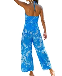 Cupshe Women's Ocean Drive Tropical Jumpsuit