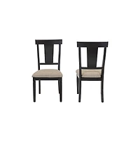 Martin Furniture Hartford Two Wood Traditional Kitchen Table Chairs
