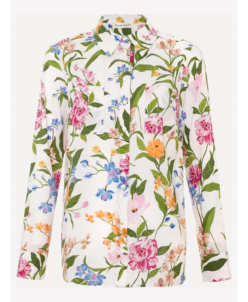 Phase Eight Women's Long Sleeve Relaxed Fit Shirt