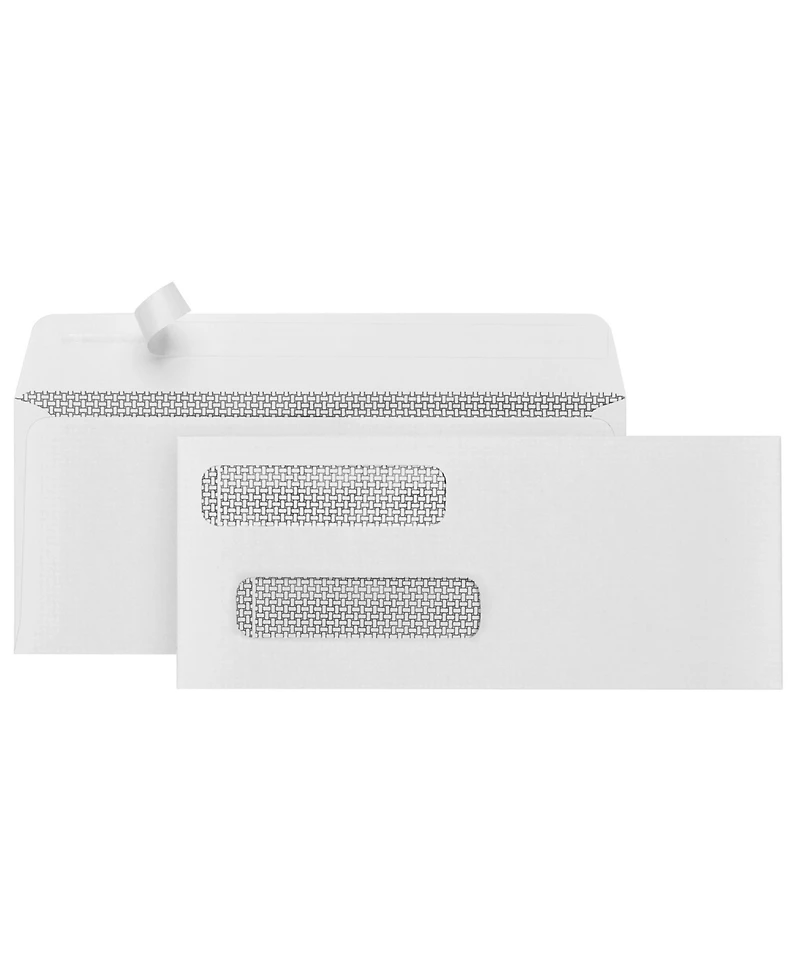 Gnuadz Security Envelopes Self Seal Double Window Checks