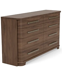 Amelie 37" Wood 8-Drawer Dresser