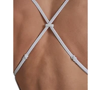 Calvin Klein Women's Cross Back Straps One-Piece Swimsuit