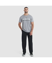 Fanatics Men's Gray Los Angeles Kings Authentic Pro Rink Tech T-Shirt