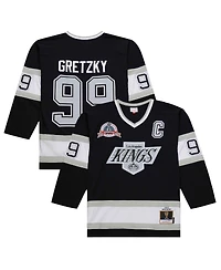 Mitchell & Ness Men's Wayne Gretzky Black Los Angeles Kings 1992-93 Power Play Jersey