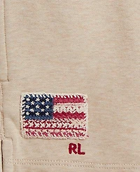 Polo Ralph Lauren Girls' 7-16 Flag Terry Pull-On Shorts