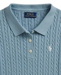 Polo Ralph Lauren Girls' 7-16 Mini-Cable Sweater
