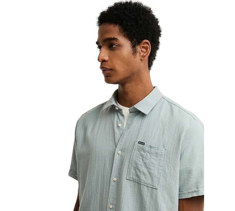 Barbour Men's Kingswood Relaxed-Fit Ripstop Summer Shirt
