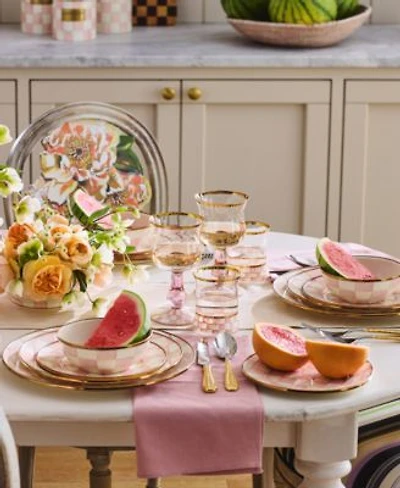 Mackenzie Childs Rosy Check Collection