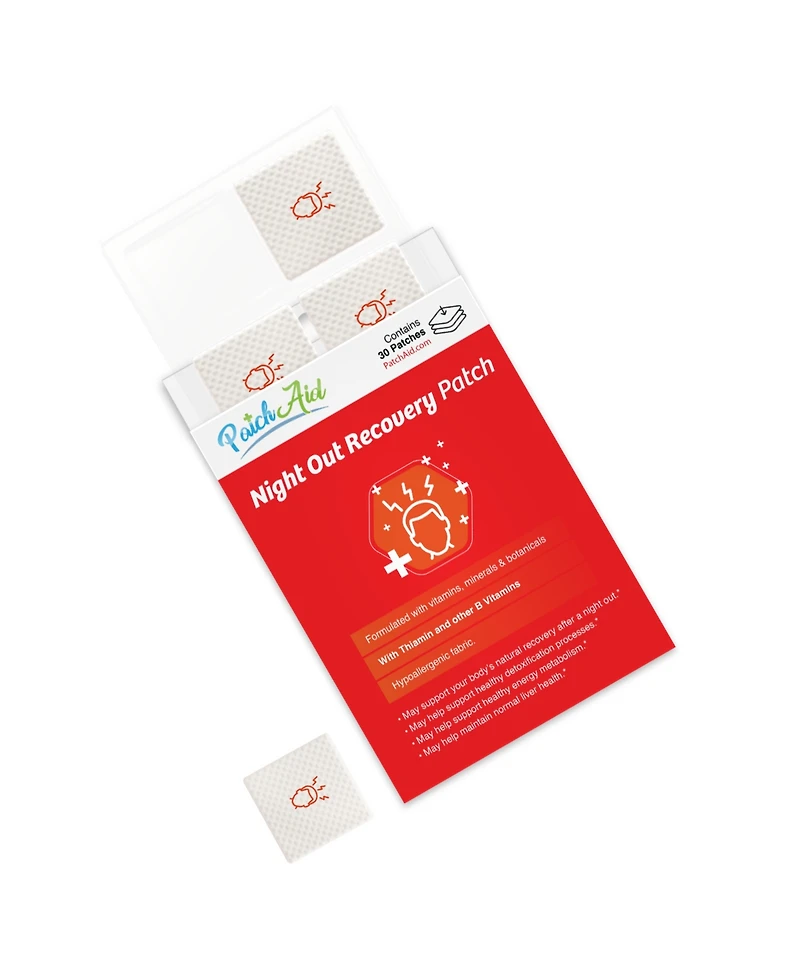PatchAid Night Out Recovery Patch by (30-Day Supply