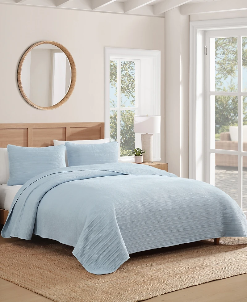 Caribbean Joe Stone Washed 3-Pc. Quilt Set