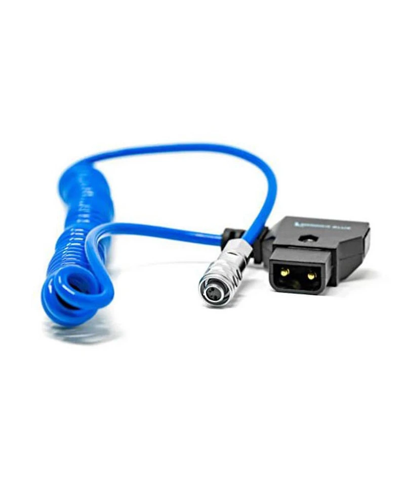Kondor Blue Coiled D-Tap to Bmpcc 4K/6K Power Cable