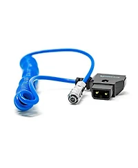 Kondor Blue Coiled D-Tap to Bmpcc 4K/6K Power Cable