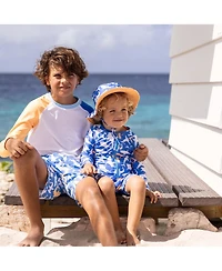 Snapper Rock Little Boys Shark Squad Swim Short