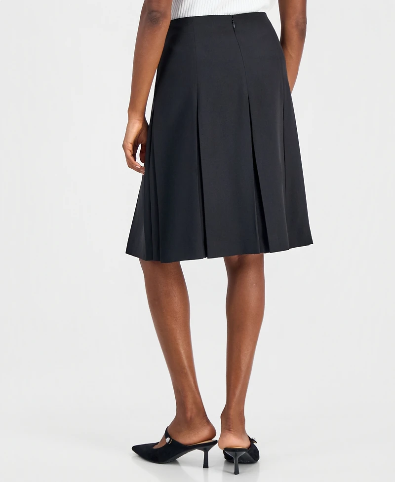 Kasper Women's Box Pleat Skirt