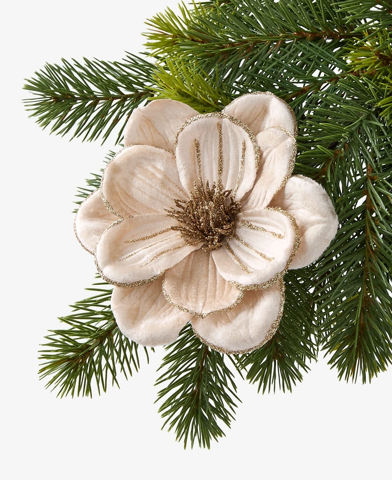 Holiday Lane Jeweled Classics Flower Clip, Macy's Exclusive