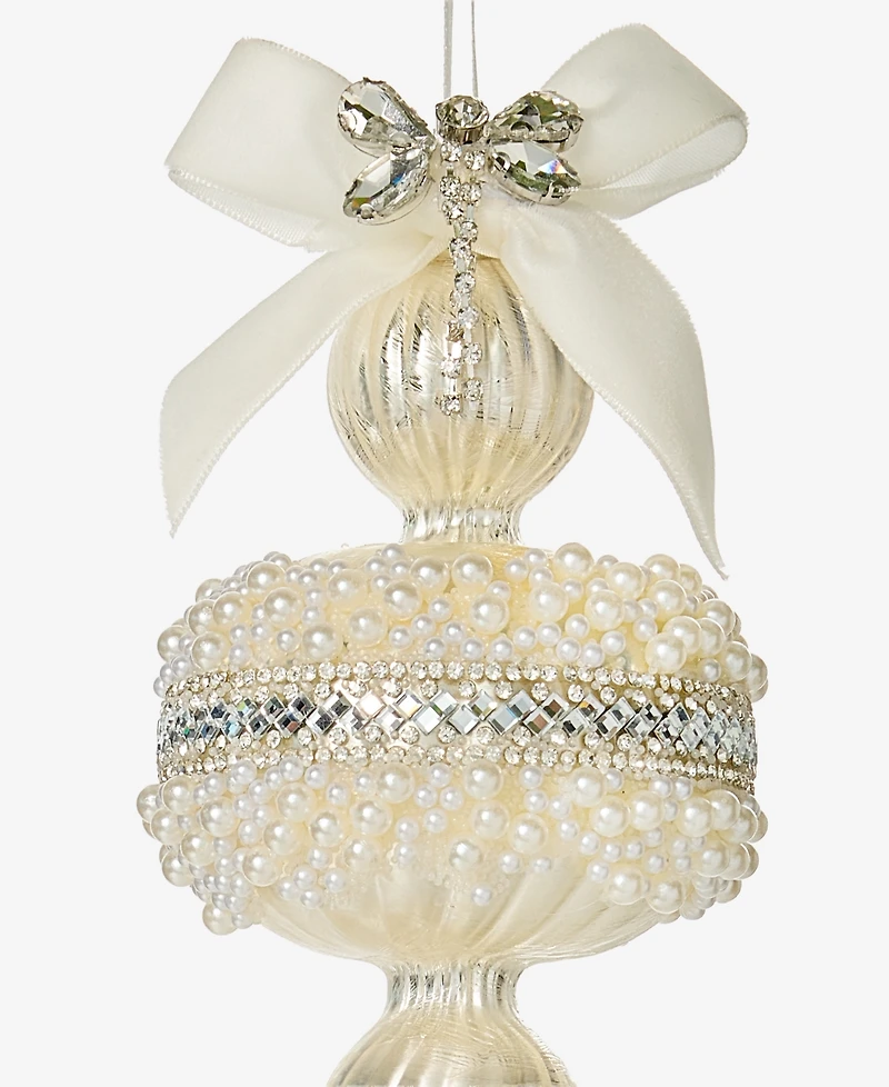 Holiday Lane Jeweled Classics Finial Ornament, Macy's Exclusive