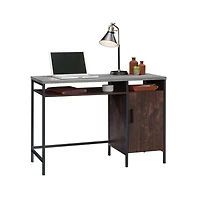 Sauder Market Commons Desk, Rich Walnut finish