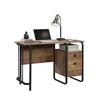Sauder Station House Desk, Etched Oak finish