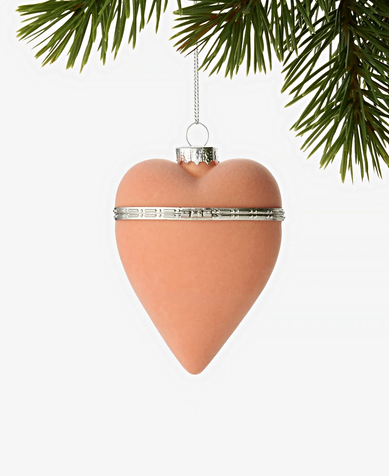 Holiday Lane Jeweled Classics Heart Ornament, Macy's Exclusive