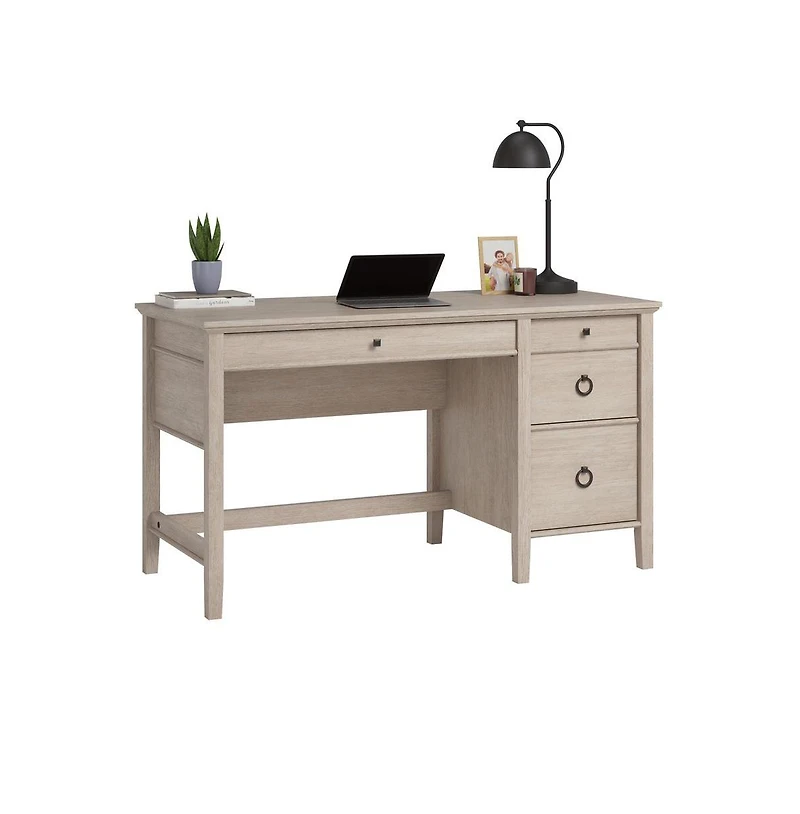 Sauder East Adara Desk, Cascade Oak finish