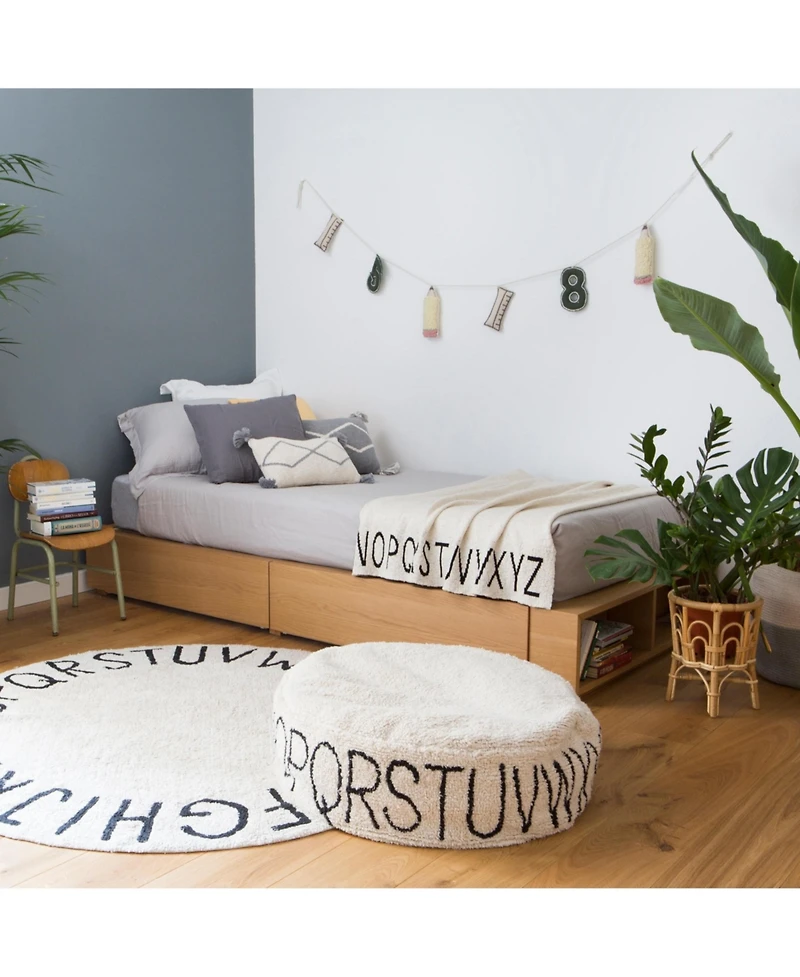 Lorena Canals Pouf Abc Natural Pillow