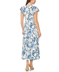 Msk Women's Floral Maxi Dress