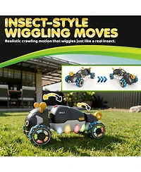 Contixo Rc1 Mech Stunt RC Caterpillar Car, 360degree(s) Spins, Led Lights, Mist Spray, All-Terrain