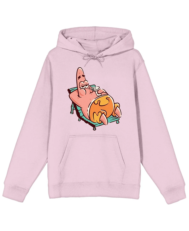 SpongeBob SquarePants Men's Patrick Star Lounging Adult Pink